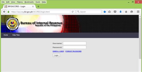 eaccreg login